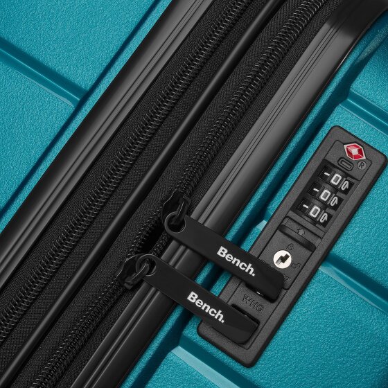 Bench Paris 4 roulettes Set de valises 3 pièces avec soufflet d'extension