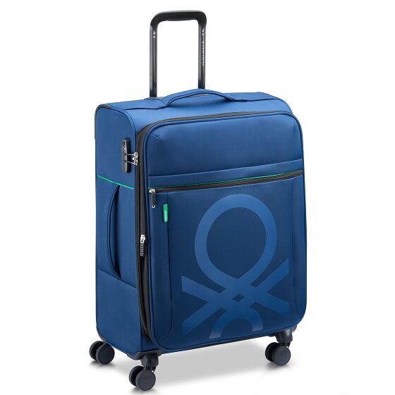 Delsey Paris x United Colors of Benetton Color Bock trolley 4 roues 67 cm avec soufflet extensible