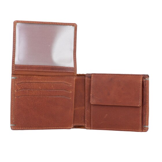 Burkely Antique Avery Porte-monnaie en cuir RFID 12 cm