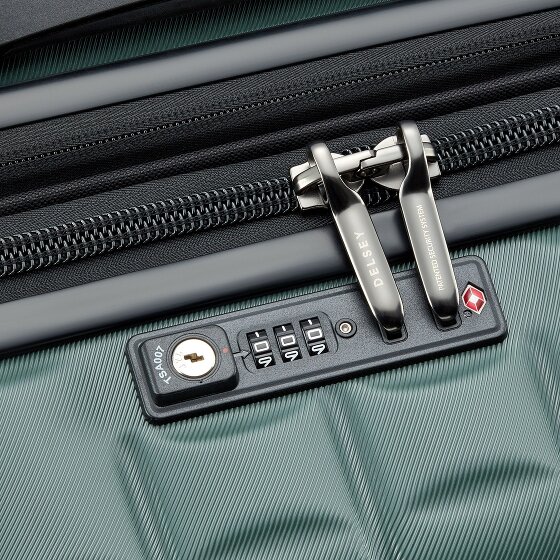 Delsey Paris Longitude 4 roues Valise cabine 69 cm '"avec soufflet d''extension"'