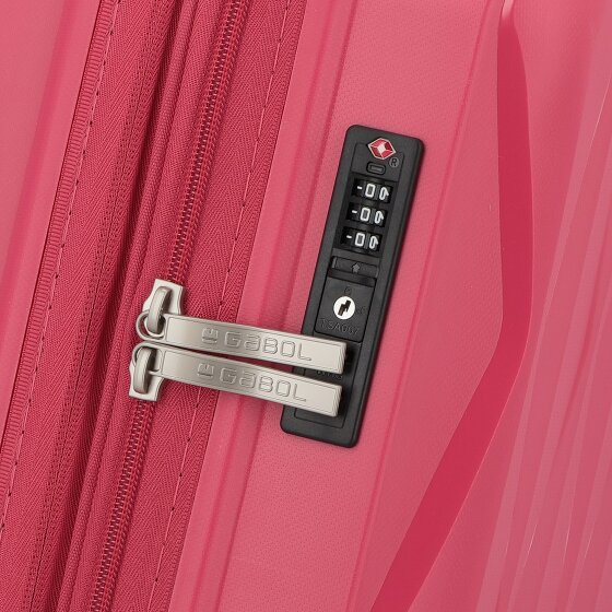 Gabol Infinity 4 roulettes Trolley de cabine 55 cm avec soufflet d'extension