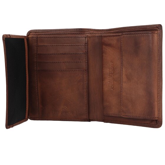 Jack Kinsky Porte-monnaie Nelson RFID cuir 10 cm