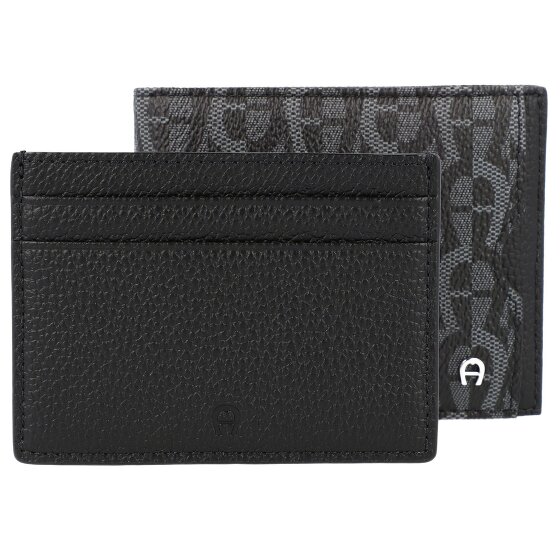 AIGNER Porte-monnaie Icon Cover cuir RFID 11 cm