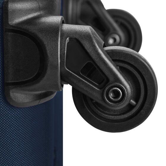 Police San Francisco 4 roues Set de valises 3 pièces avec soufflet d'extension