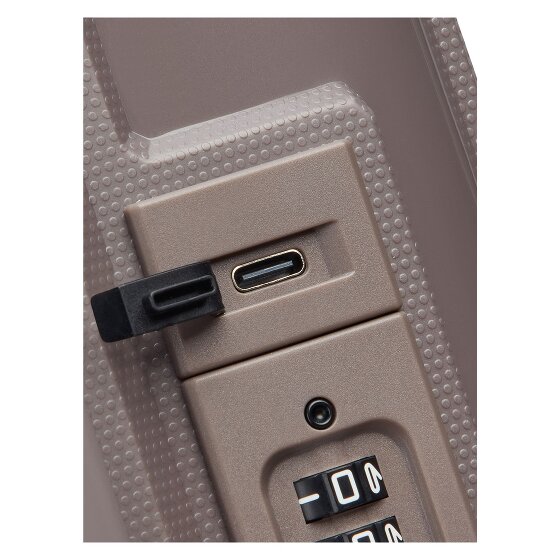 Delsey Paris Lutece 4 roulettes Trolley de cabine 55 cm avec soufflet d'extension