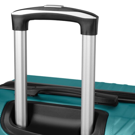 Check.In Paradise 2.0 4 roulettes Trolley L 78 cm avec soufflet d'extension