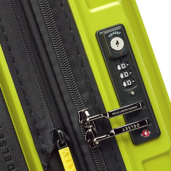 Delsey Paris Lutece Se 4 roues Valise cabine 55 cm '"avec soufflet d''extension"'