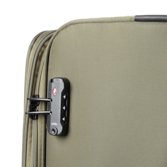 d&n Travel Line 9704 4 roues Valise cabine L 78 cm avec soufflet d'extension