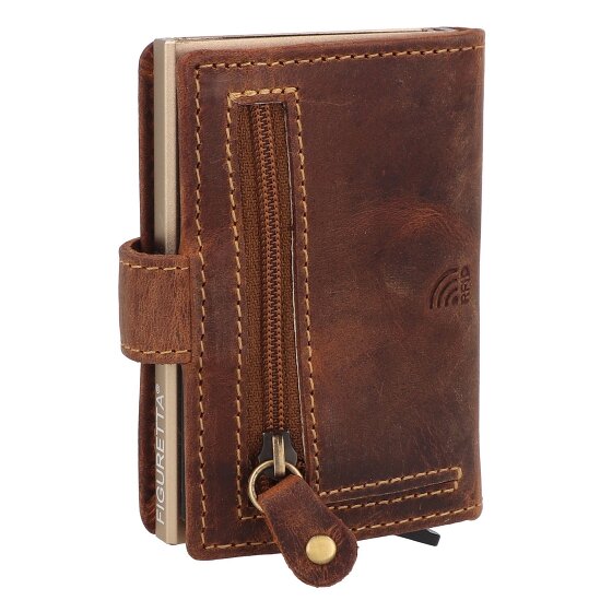 Greenburry Vintage Porte-monnaie Protection RFID Cuir 7.5 cm