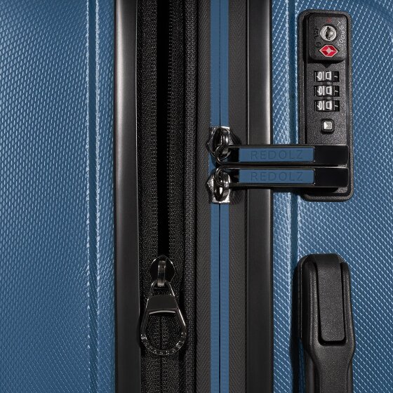 Redolz Essentials 14 4 roulettes Trolley M 65 cm avec soufflet d'extension