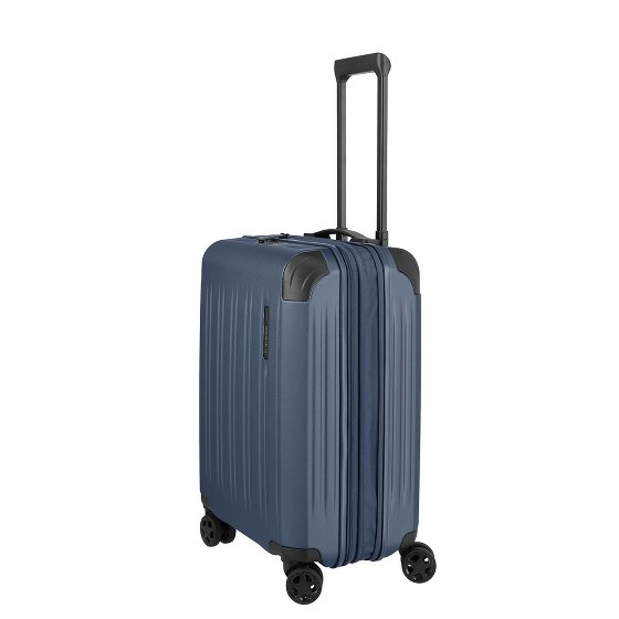 Travelite Dynamiic 4 roulettes Trolley de cabine 55 cm avec soufflet d'extension