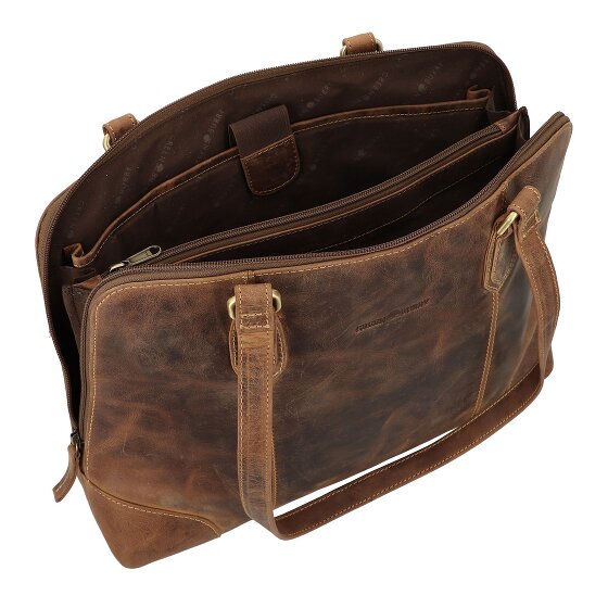 Greenburry Vintage Sac de shopper Cuir 37 cm Compartiment pour ordinateur portable