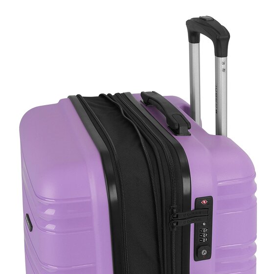Gabol Uyiko 4 roulettes Trolley de cabine 54 cm avec soufflet d'extension