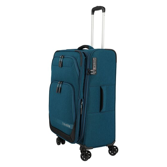 Travelite Kick Off 4 roues Set de valises 3 pièces avec soufflet d'extension