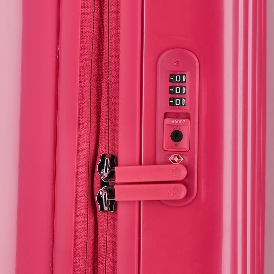 Mandarina Duck Logoduck + Metal 4 roues Valise cabine S 55 cm avec soufflet d'extension