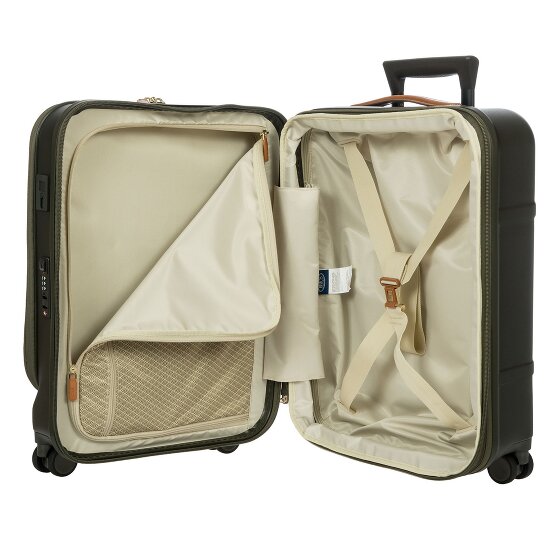 Bric's Bellagio 4 roulettes Trolley de cabine 55 cm avec soufflet d'extension