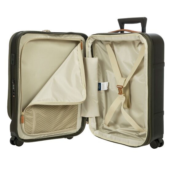 Bric's Bellagio 4 roulettes Trolley de cabine 55 cm avec soufflet d'extension