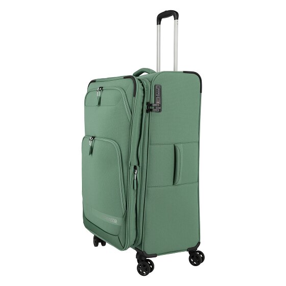 Travelite Kick Off 4 roues Valise cabine L 78 cm avec soufflet d'extension