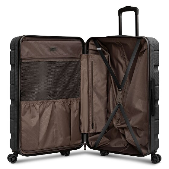Franky Munich 4.0 4 roulettes Trolley L 76 cm avec soufflet d'extension