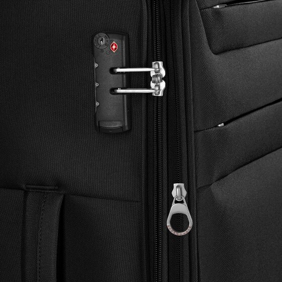 Worldpack Chicago 4 roulettes Set de valises 3 pièces avec soufflet d'extension