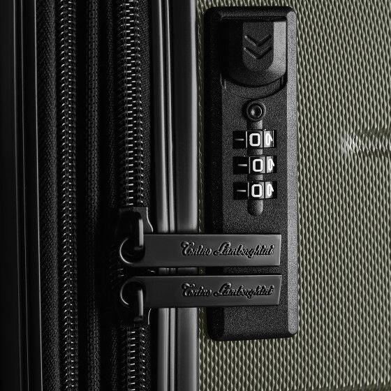 Tonino Lamborghini Milano 4 roues Valise cabine S 54 cm avec soufflet d'extension
