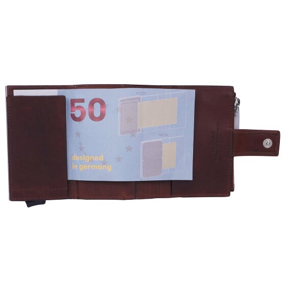 Maître Birkenfeld C-Four Étui pour cartes de crédit Protection RFID Cuir 10 cm