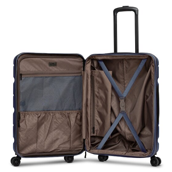 Franky Munich 4.0 Set de valises à 4 roulettes 3 pièces avec soufflet extensible