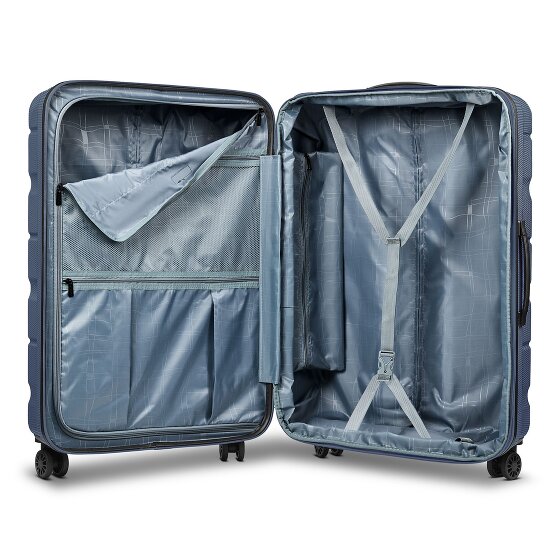 Franky Munich 4.0 4 roues Set de valises 3 pièces avec soufflet d'extension