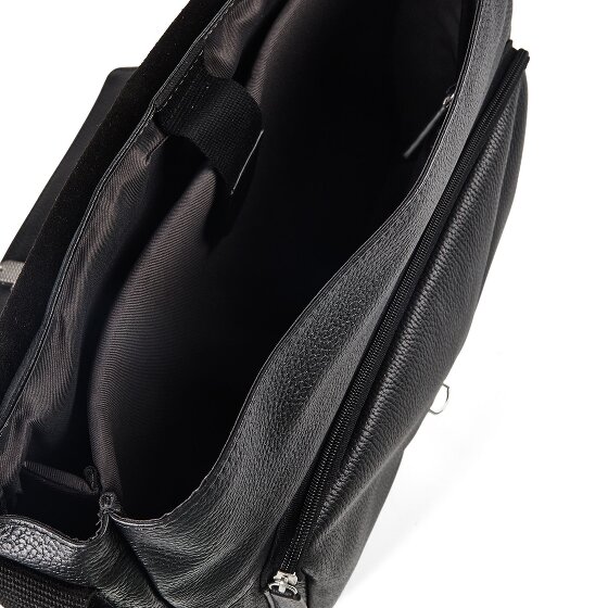 Strellson Kennington Besace Cuir véritable 38 cm Compartiment ordinateur