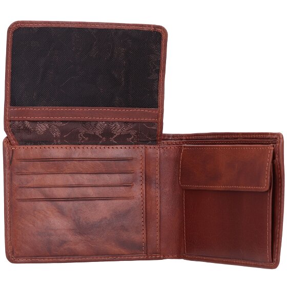 mano Don Luca Porte-monnaie en cuir 12 cm
