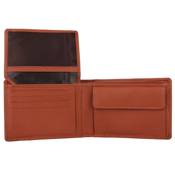 mano Don Leonardo Porte-monnaie RFID cuir 12 cm