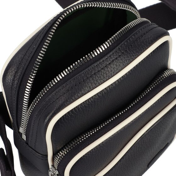 Lacoste Angy Sac à bandoulière Cuir véritable 14 cm