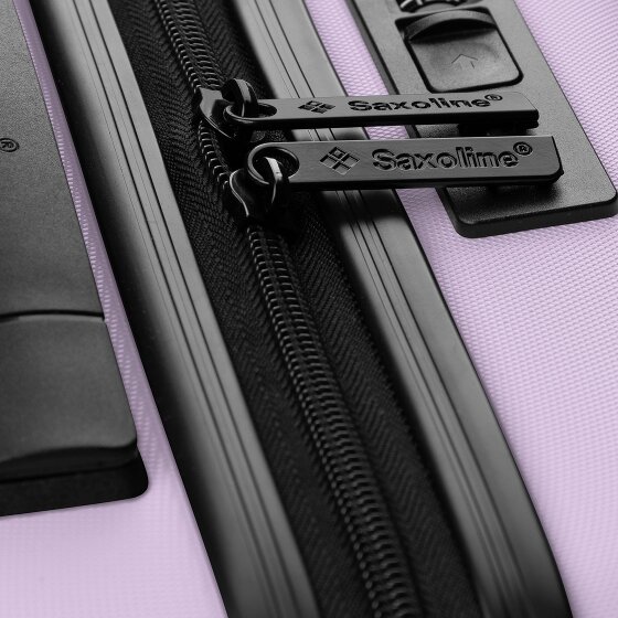 Saxoline Miami 4 roulettes Set de valises 2 pièces avec soufflet d'extension