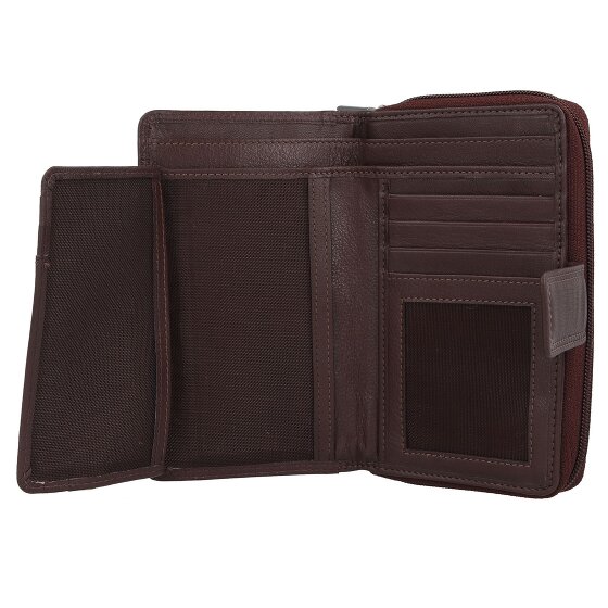 mano Donna Giulia Porte-monnaie en cuir 10,5 cm