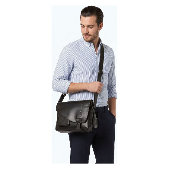 aunts & uncles Heritage Besace Cuir véritable 33 cm