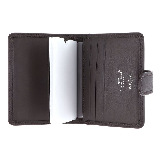 Golden Head Polo Étui pour cartes de crédit Protection RFID Cuir véritable 8 cm