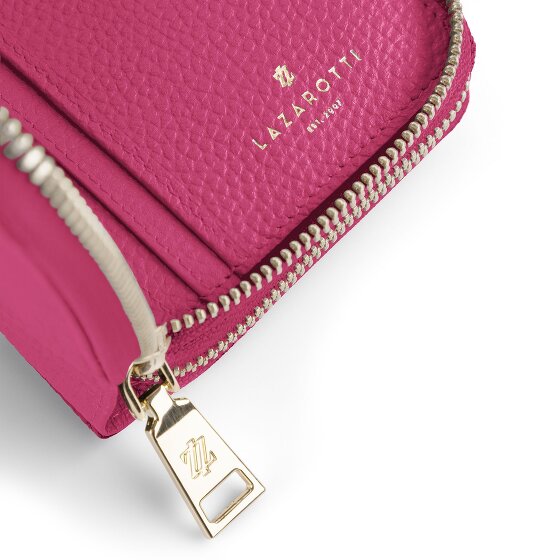 Lazarotti Bologna Leather XL Double Zip-Around Porte-monnaie RFID Cuir 20 cm