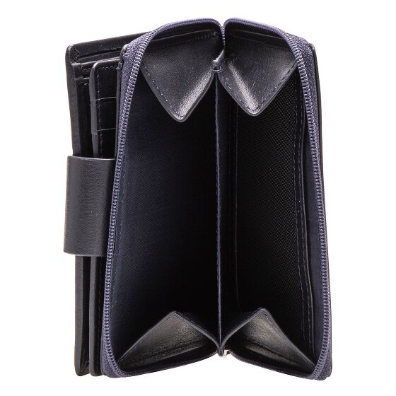 Maître Henau Diethilde Porte-monnaie Protection RFID Cuir véritable 12.5 cm
