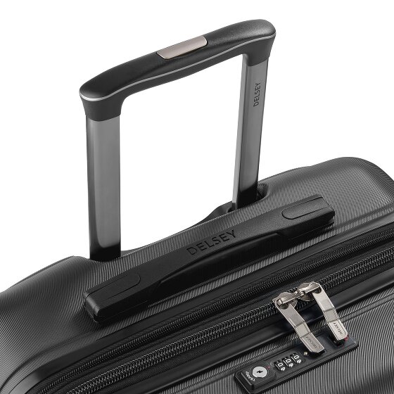 Delsey Paris Meteor 4 roulettes Trolley 68 cm avec soufflet d'extension