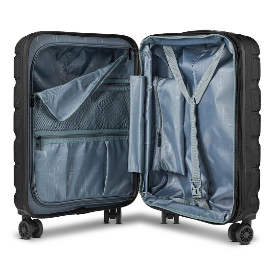 Franky Munich 4.0 4 roues Valise cabine S 53 cm avec soufflet d'extension