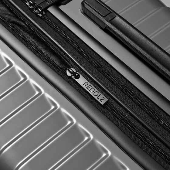 Redolz Essentials 18 4 roulettes Set de valises 3 pièces avec soufflet d'extension