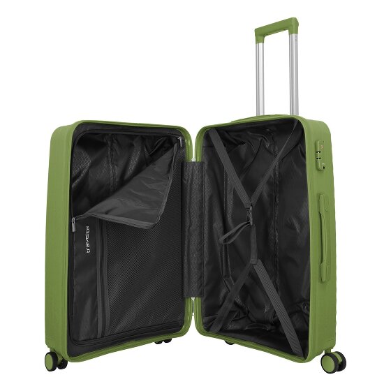 Travelite Pacific 4 roulettes Set de valises 3 pièces