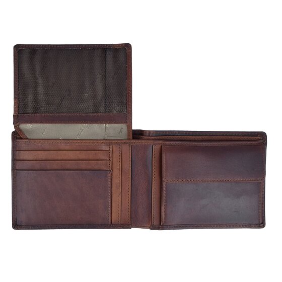 Esquire Porte-monnaie Esquire Dallas en cuir 12,5 cm