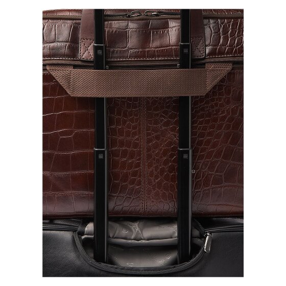 Castelijn & Beerens Jules Attaché-case Protection RFID Cuir véritable 30 cm Compartiment ordinateur