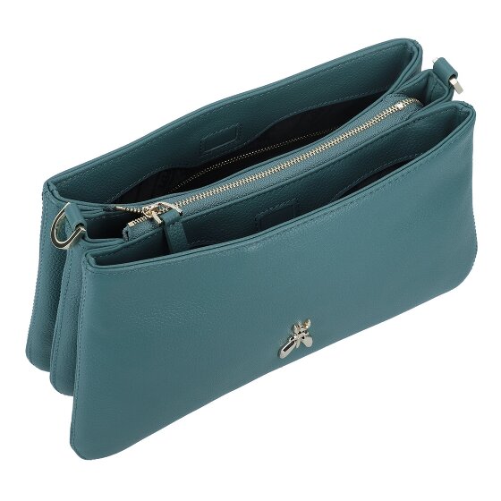 Patrizia Pepe Tris Sac à bandoulière Cuir véritable 28 cm