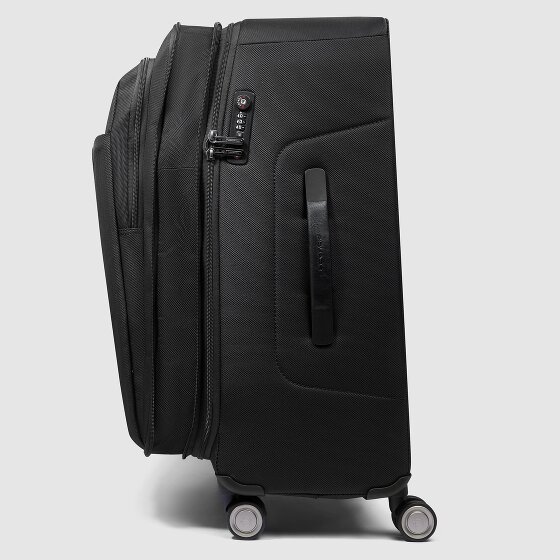 Piquadro Brief 4 roulettes Trolley 68 cm avec soufflet d'extension