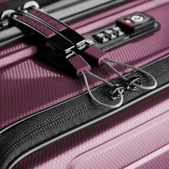 Redolz Essentials 14 4 roues Set de valises 3 pièces avec soufflet d'extension
