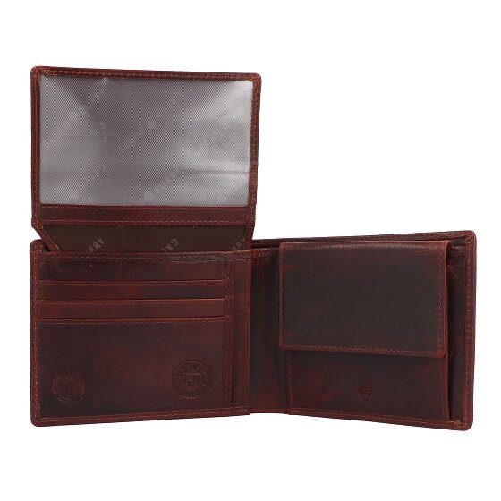 Greenburry Rugged Porte-monnaie Protection RFID Cuir 12.5 cm