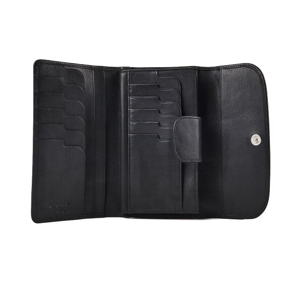Esquire Athena Porte-monnaie Protection RFID Cuir véritable 17.5 cm