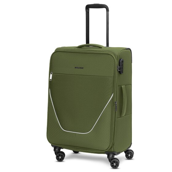Stratic taska 4 roues trolley M 65 cm avec soufflet d'extension